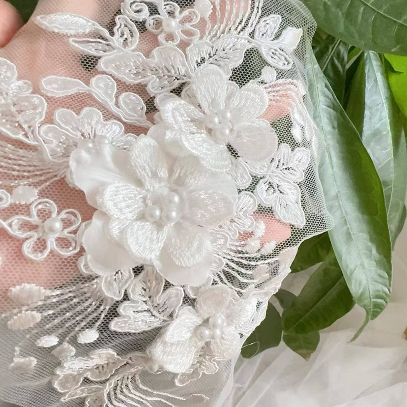 Wedding Dress Supply - 2 pièces = 1 paire, dentelle