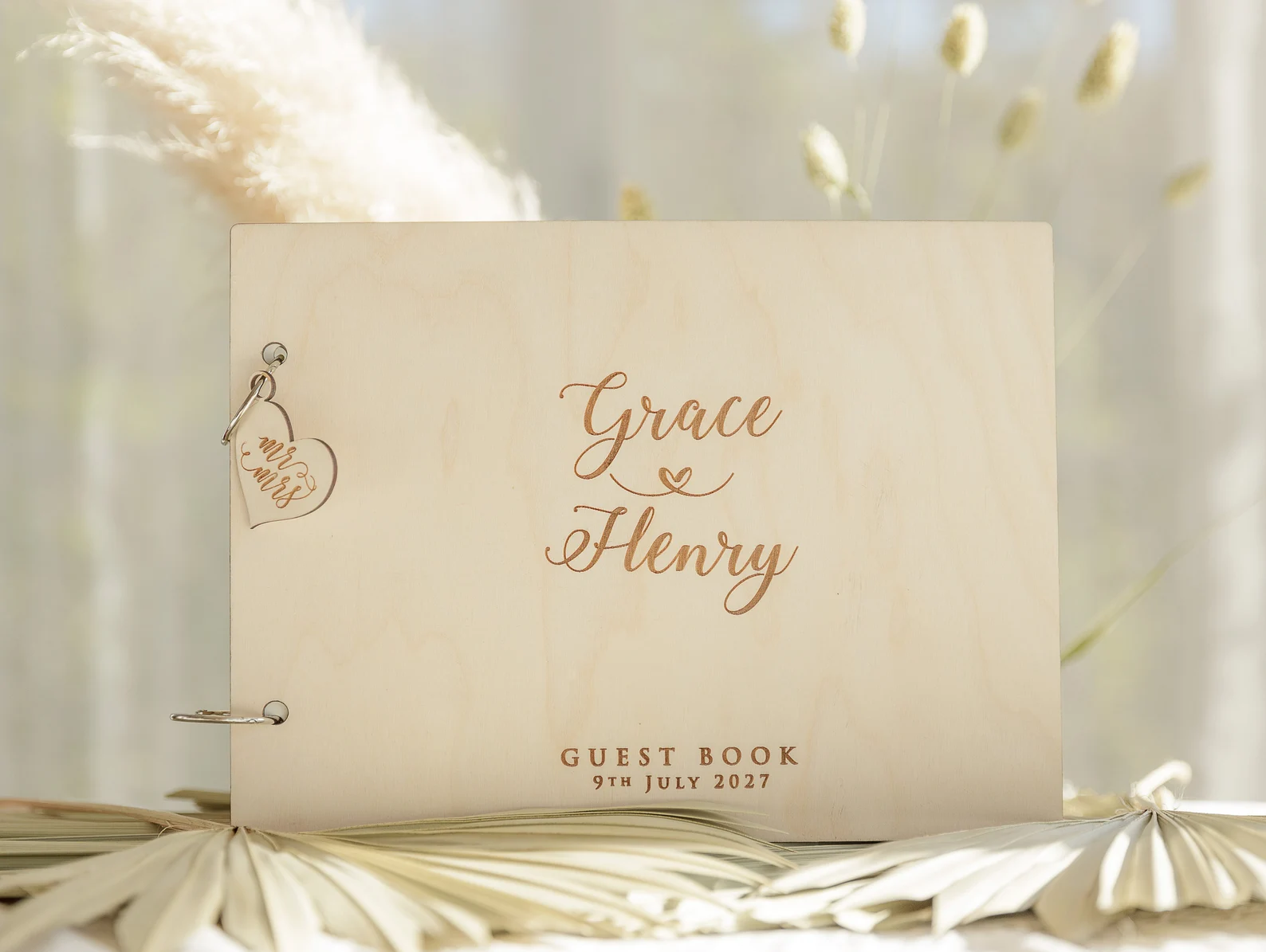 Personalized Guest Book - Livre d'or de mariage Album photo