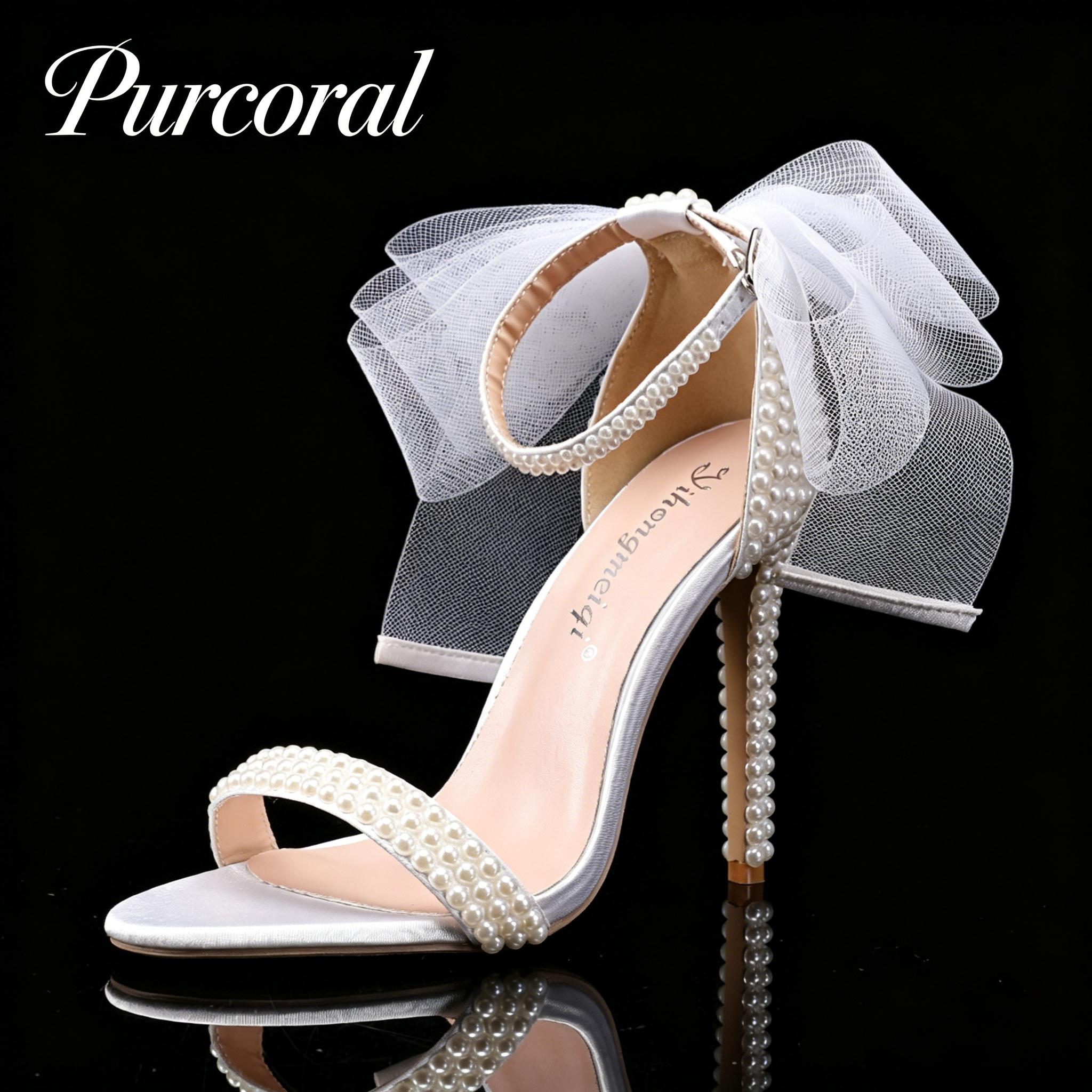 Wedding Packaging - Purcoral 2026 Nouvelles chaussures de mariage