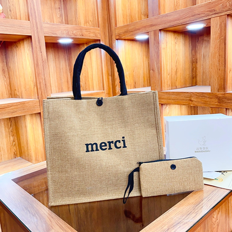 Sac fourre-tout en lin 2 pièce - Wedding Vendor avis et prix