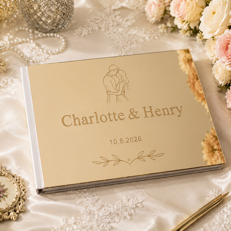 Livre d'or de mariage personna - Personalized Guest Book avis et prix