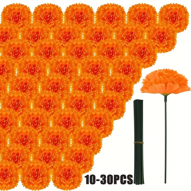 10-30 pièces de fausses fleurs - Indian Wedding Decor Supply avis et prix