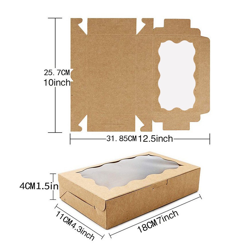 10/30/50 pièces Boîtes à gâtea - Wedding Supply.Box avis et prix