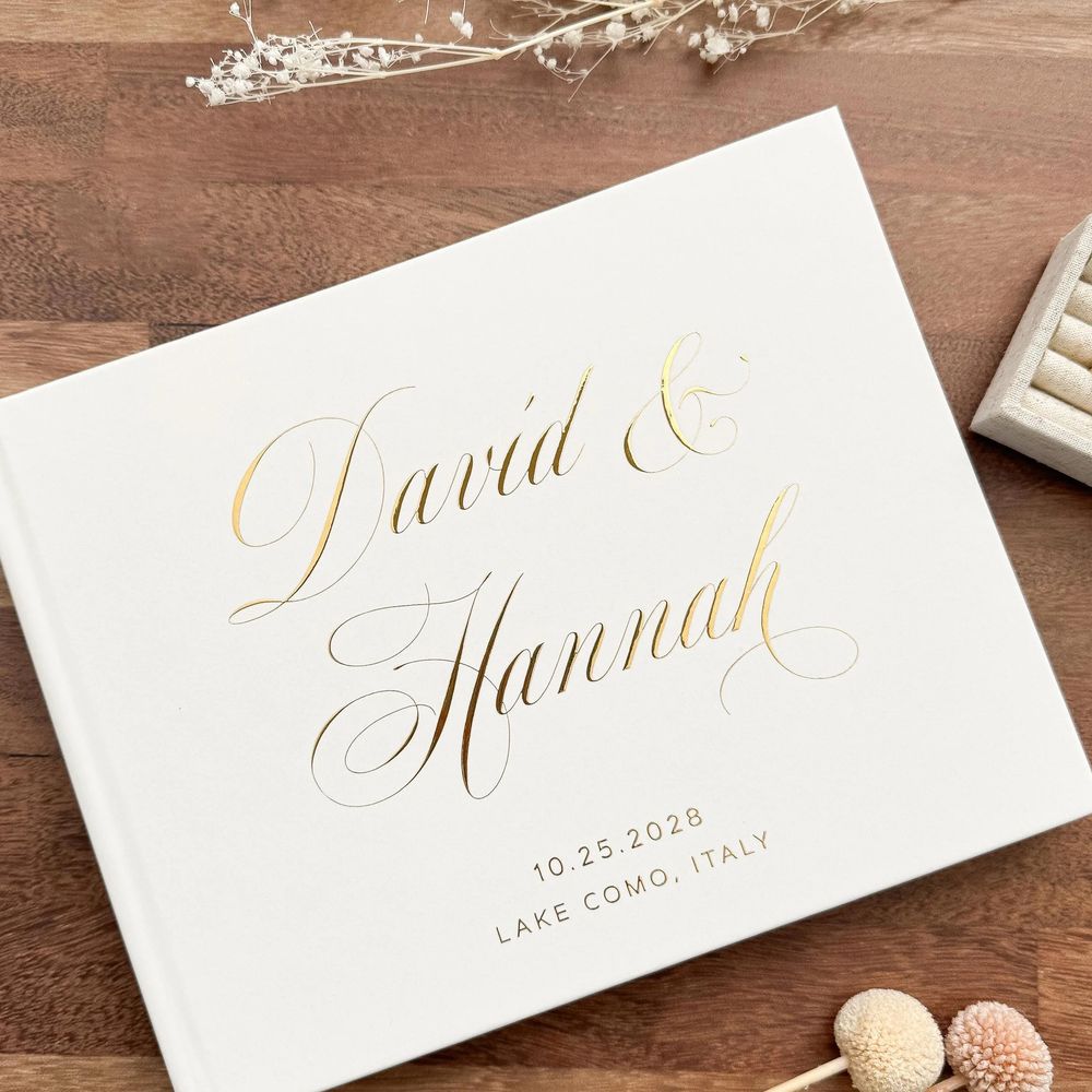 Livre d'or de mariage personna - Personalized Guest Book avis et prix
