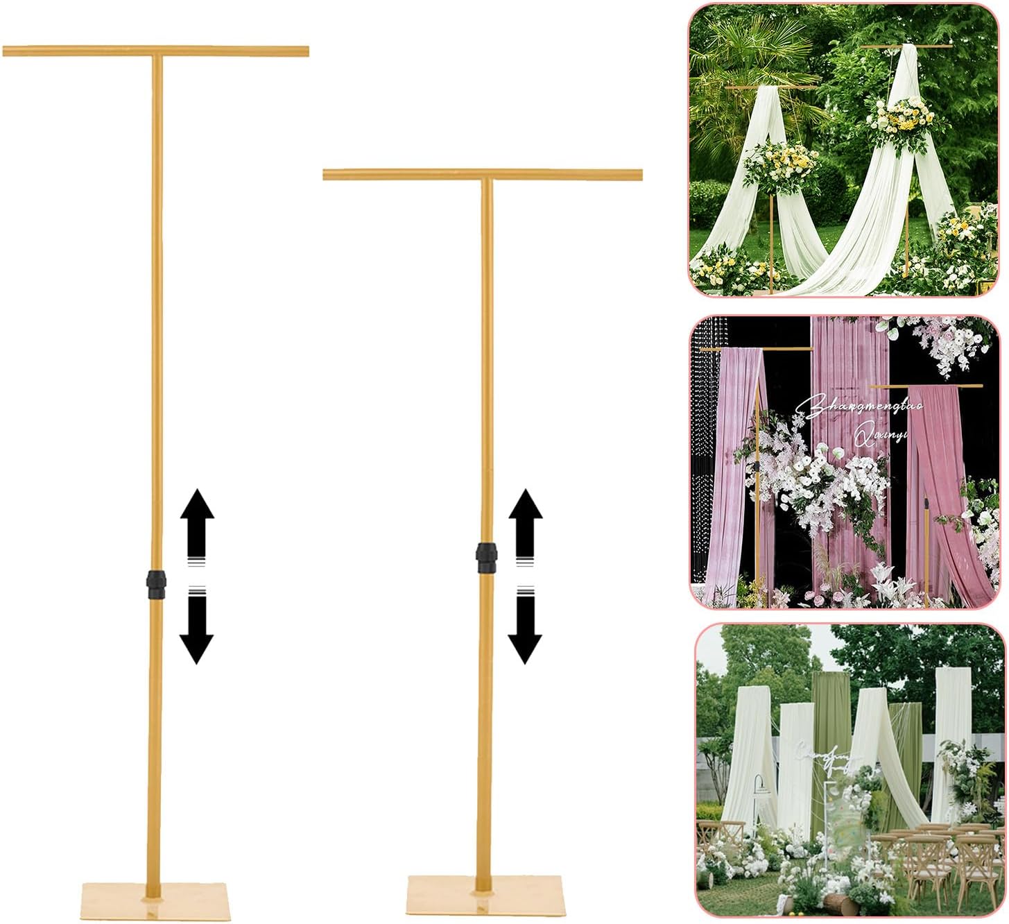 Lot de 4 supports de toile de  - Wedding Support avis et prix