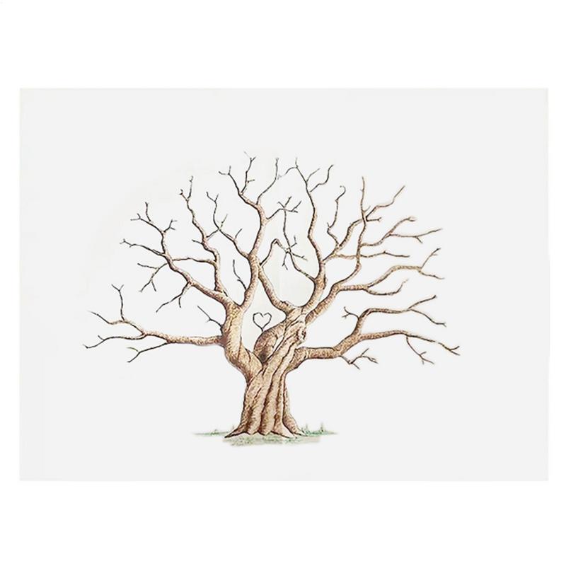 Arbre à empreintes digitales p - Personalized Guest Book avis et prix
