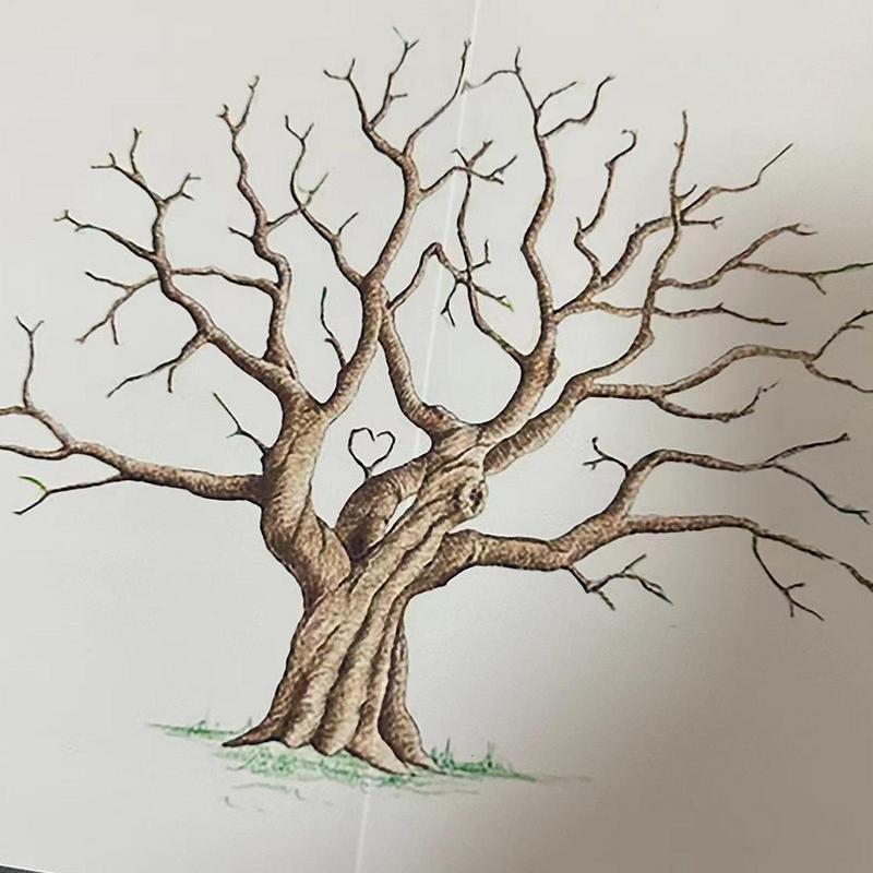 Arbre à empreintes digitales p - Personalized Guest Book avis et prix