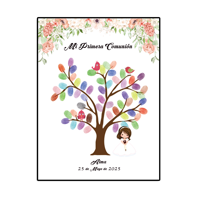 Thème personnalisé nom Date em - Personalized Guest Book avis et prix