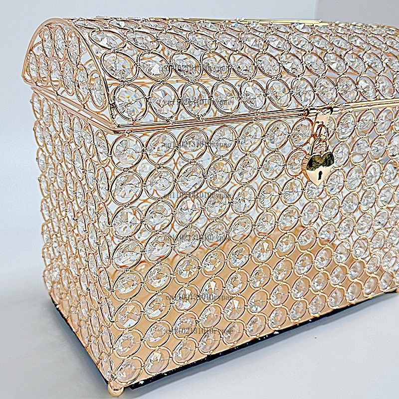 Boîte à bijoux en cristal, tir - Wedding Supply.Box avis et prix