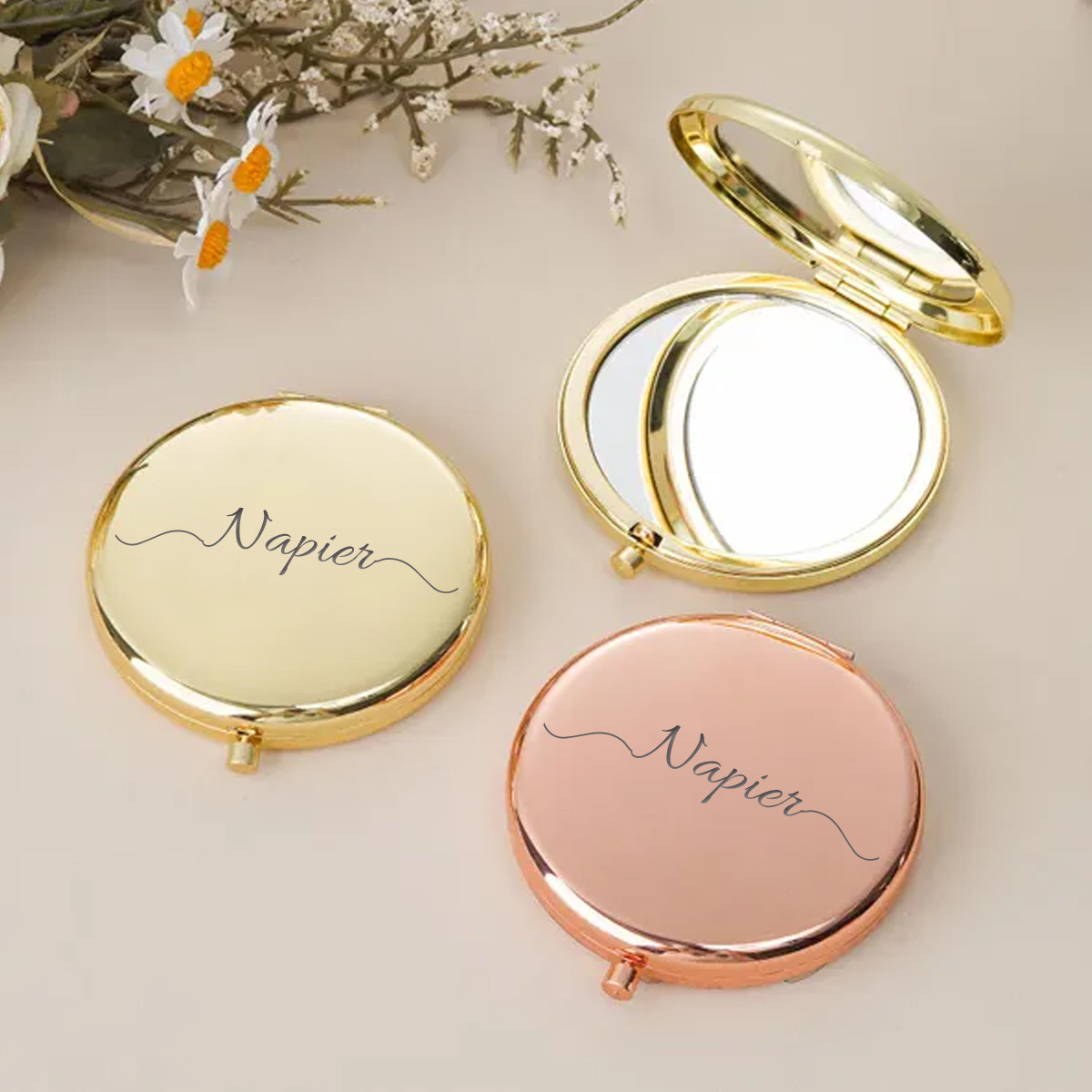 1 pièce Miroir de poche pliabl - Wedding Packaging avis et prix
