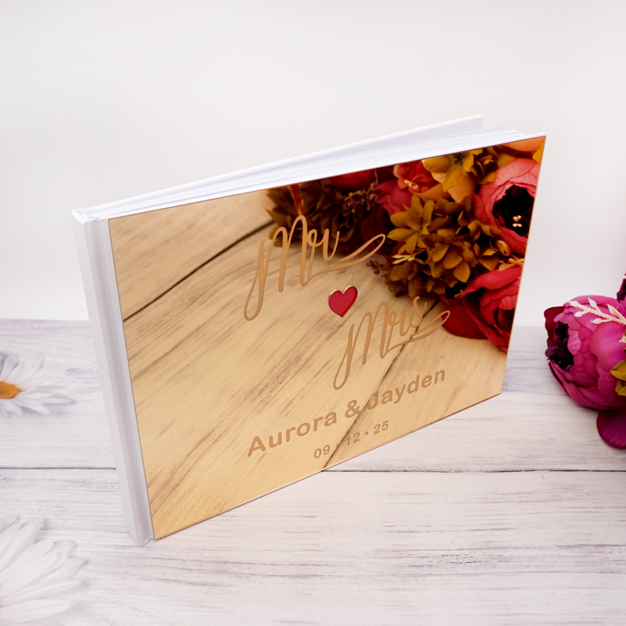 Livre d'Or Personnalisé avec N - Personalized Guest Book avis et prix