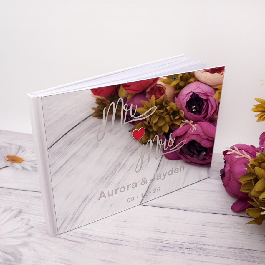 Livre d'Or Personnalisé avec N - Personalized Guest Book avis et prix