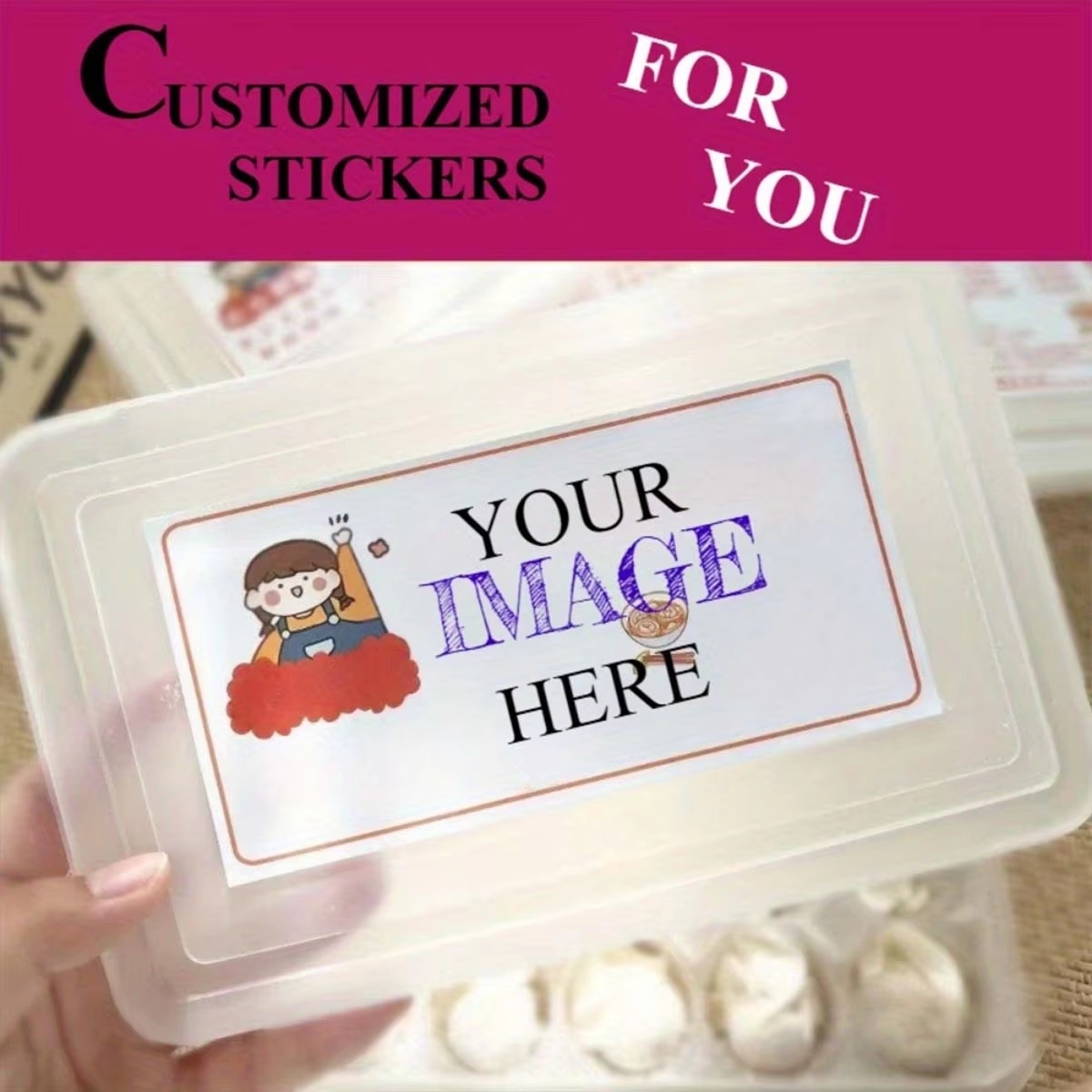 Autocollants rectangulaires pe - Wedding Packaging avis et prix