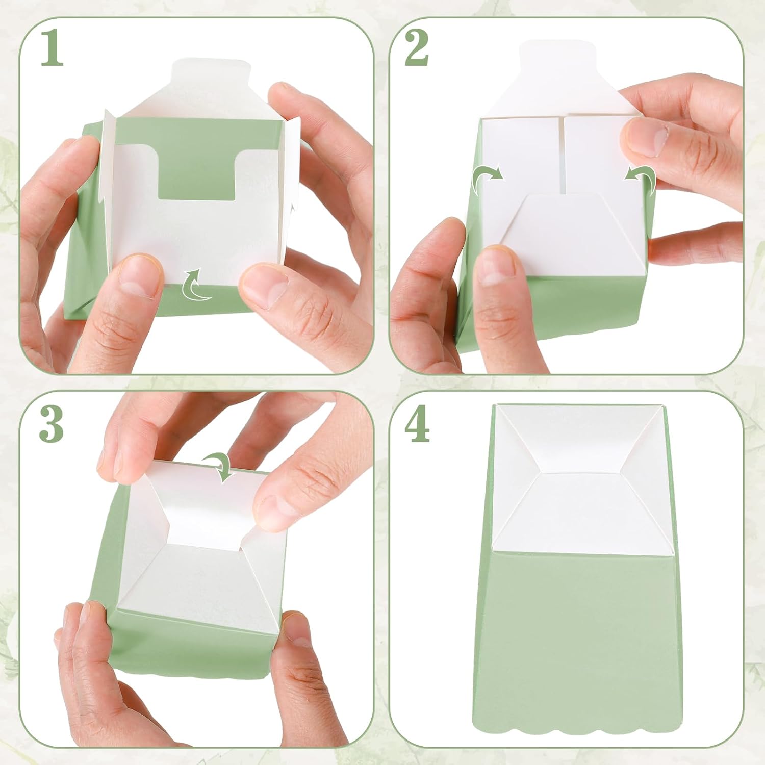 Mini boîtes à pop-corn vert sa - Wedding Supply.Box avis et prix
