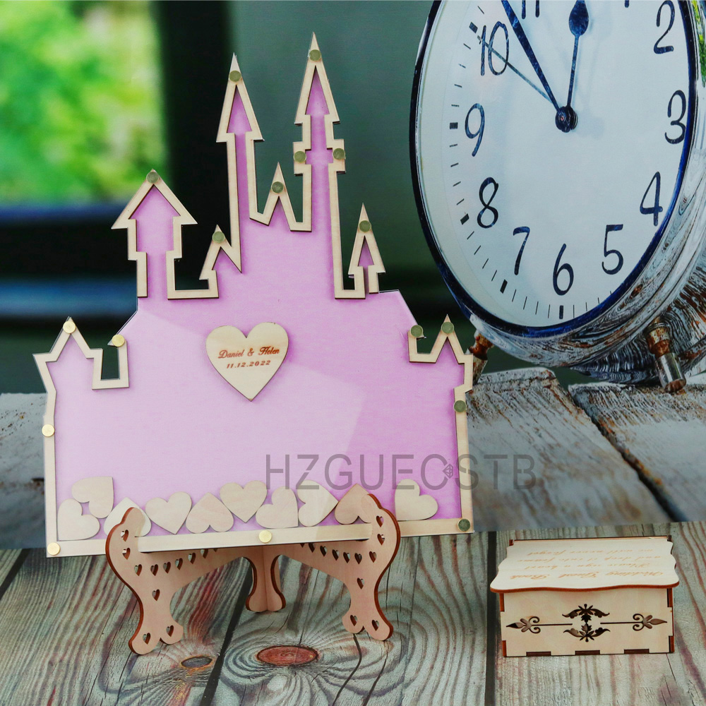Livre d'or de mariage château  - Personalized Guest Book avis et prix
