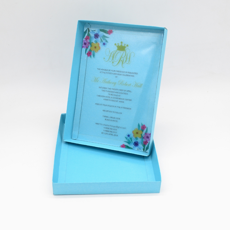 Boîte d'invitation personnalis - Wedding Supply.Box avis et prix
