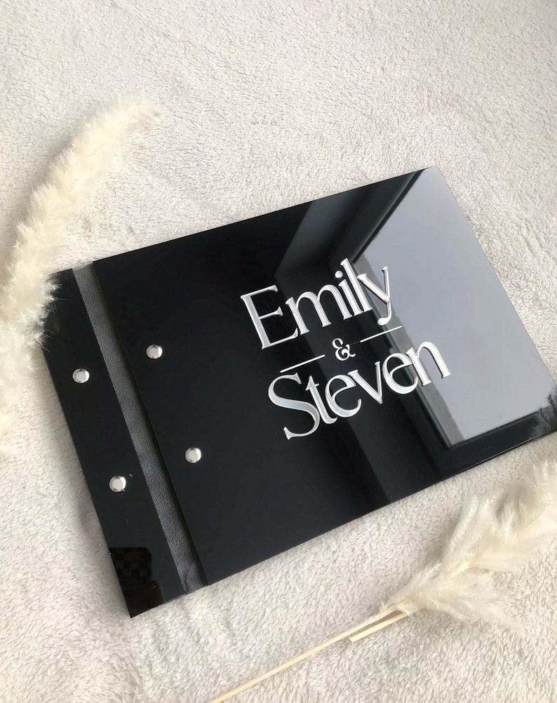 Livre d'or de mariage en acryl - Personalized Guest Book avis et prix